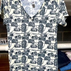 Lularoe Camera Theme Shirt